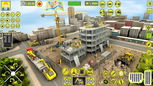 3D Construction Simulator City