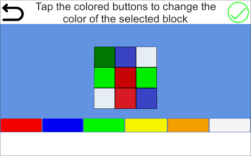 Android application Cube Solution screenshort