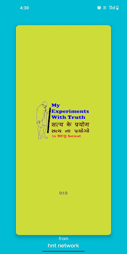 Android application Experiment with Truth:Gandhiji screenshort