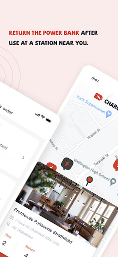 Android application ChargeOnTheGO screenshort