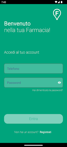 Android application QuiFarmacia screenshort