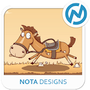 Funny Horse ND Xperia Theme  Icon