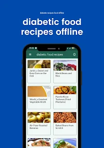 diabetic food recipes offline