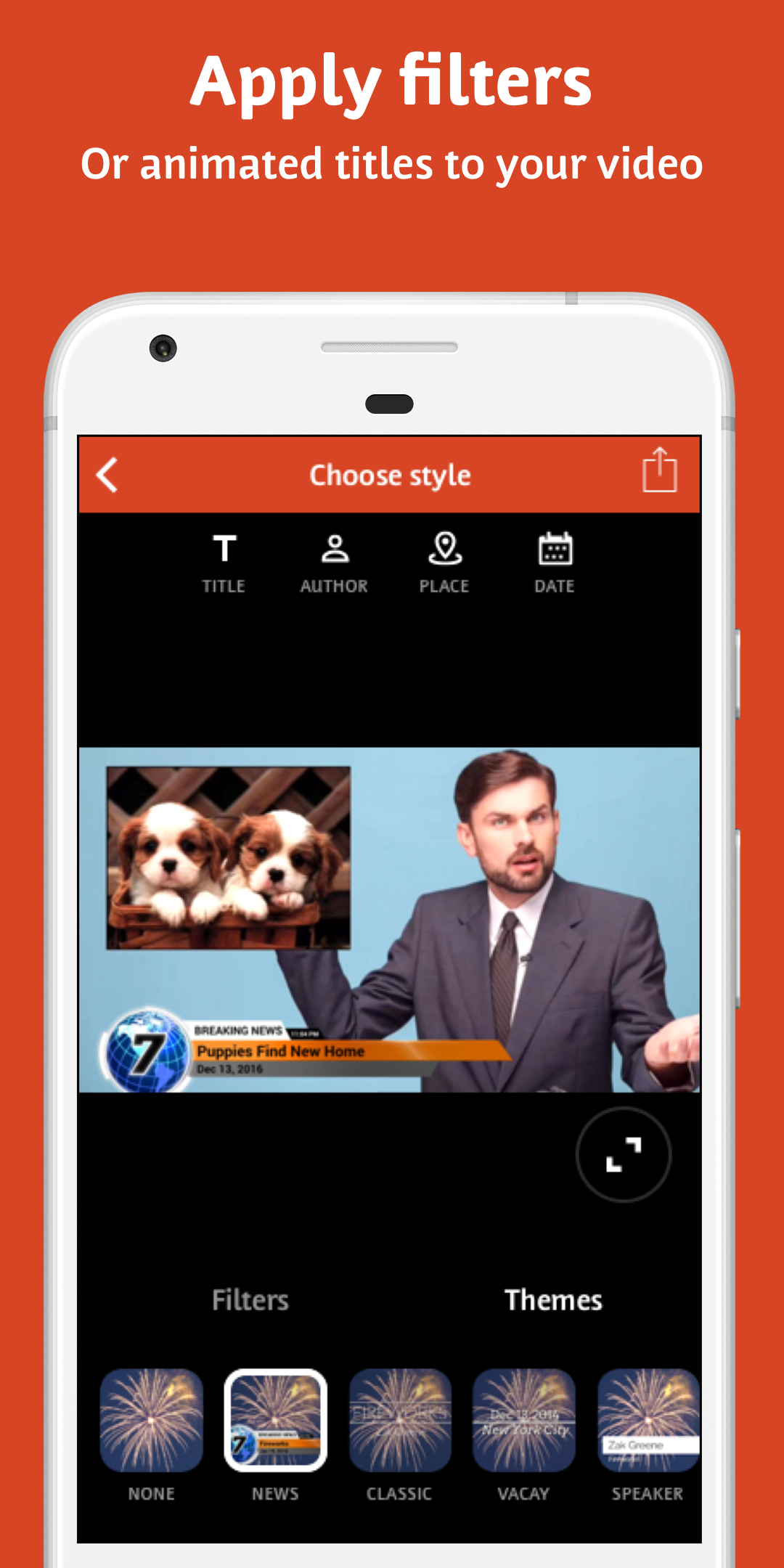 Android application Videoshop - Video Editor screenshort