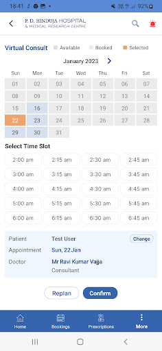 Hinduja Hospital Teleconsult Screenshot