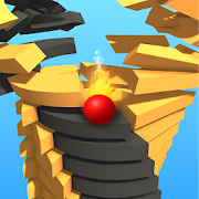 Jumpy Stack Ball Games : Drop Helix Stack