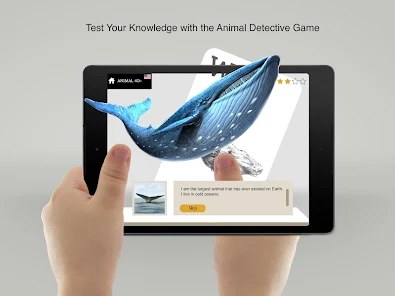 Aplicativo: Animais 3D - Realidade Aumentada - Educalar - Educação  Domiciliar