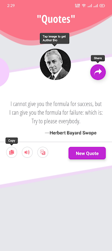 Android application English Quotes | Inspirational screenshort