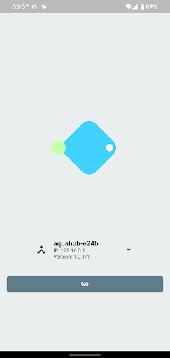 Aqua Hub Screen 2
