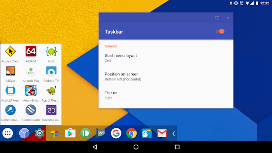 Taskbar Screenshot