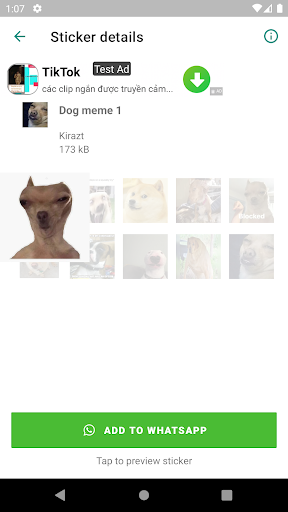 Dog Meme Stickers WASticker