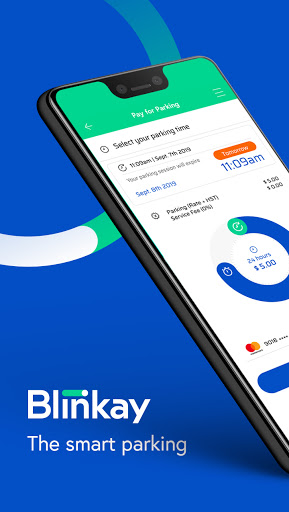Android application Blinkay - Smart Parking app screenshort