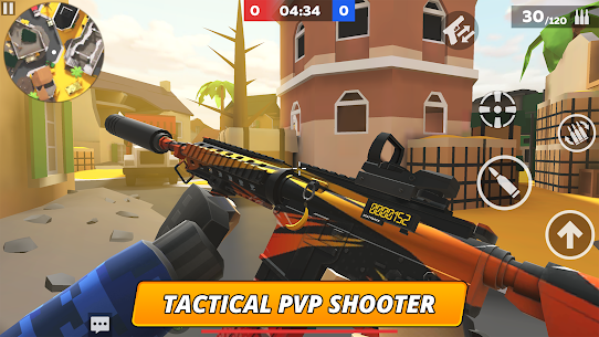 POLYWAR: 3D FPS online shooter 1.22 Mod/Apk(unlimited money)download 1