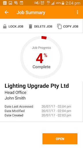 LightWork Screen 2