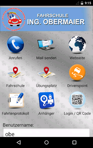 Fahrschule Obermaier Screen 3