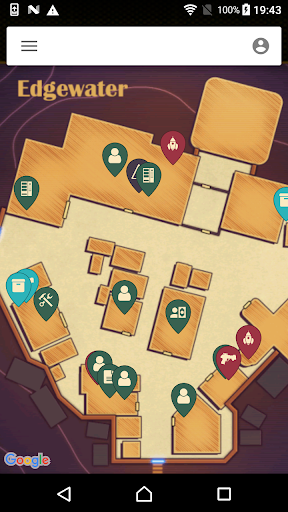 Android application MapGenie: Outer Worlds Map screenshort