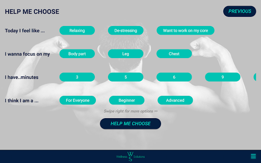 Wellness Solutions Screen 2