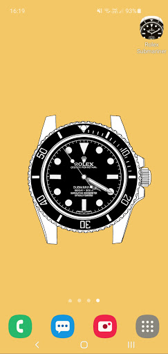 Rolex Submariner Live Wallpaper