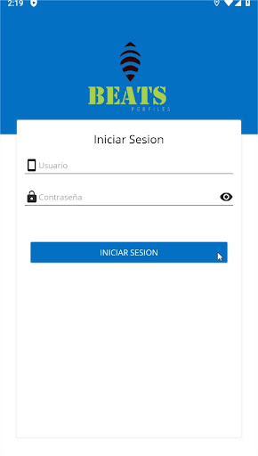 Android application Clientes Preventa Perfiles screenshort