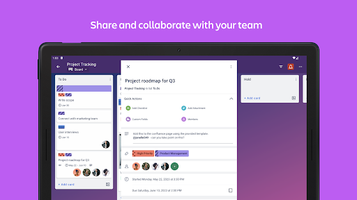 Screenshot of Trello: Manage Team Projects