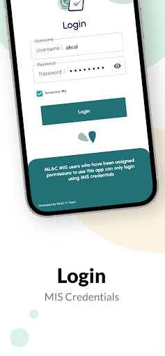 ML&C Attendance App Screen 2