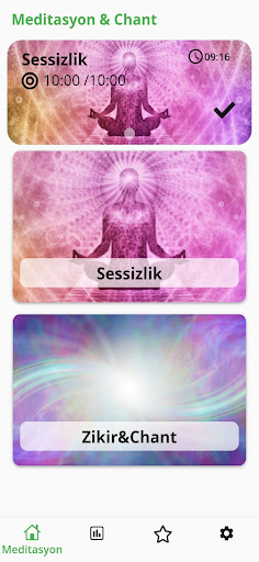 Android application Meditasyon & Chant screenshort
