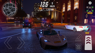 Real Car Driving Night City - Screenshot 2