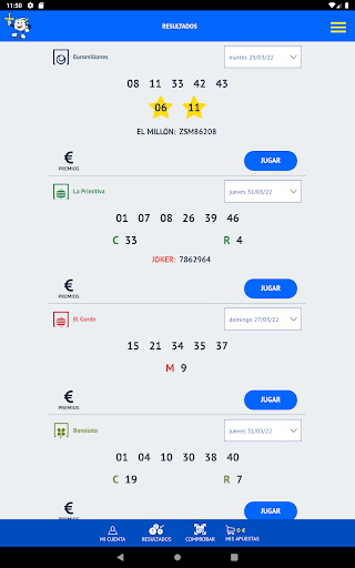 Lotería de Llanes Screen 2
