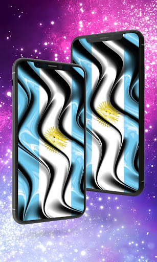 Argentina Flag Wallpaper Screen 3