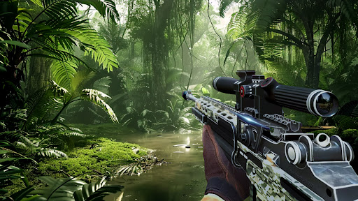 Android application Ghost Shooting: hunting games screenshort