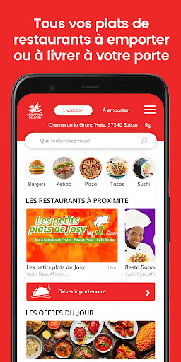 Now Food Delivery Screen 3