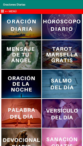 Android application Oraciones Diarias screenshort