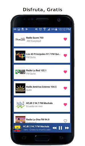 Radio Ecuador Screen 3