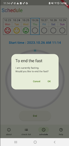 Intermittent Fasting Screen 3