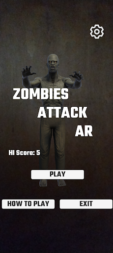 Android application Zombies Attack AR screenshort