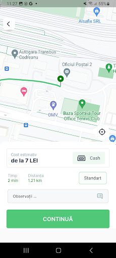 USI Taxi Screen 2