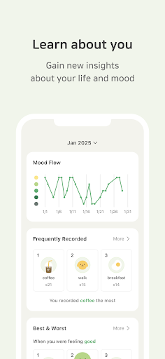 Screenshot of DailyBean: Simplest Journal