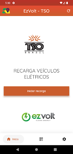 Android application TSO - Recharge screenshort
