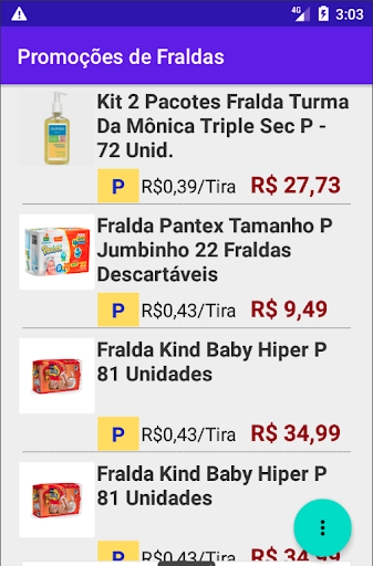 Promoção de Fraldas Screen 3