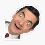 Cover Image of डाउनलोड Mr. Bean Comedy Stickers for W  APK