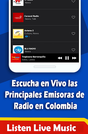 Radio Colombia Screen 2