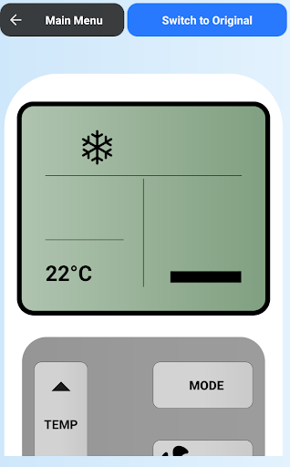 AC Remote For O General Screenshot 4 - AppWisp.com