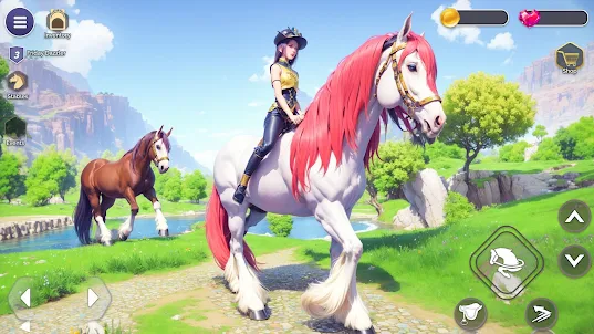 Wild Fantasy Fairy Horse Sim