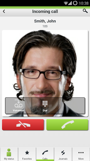 Android application myPortal to go screenshort