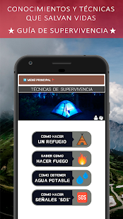 Survival Guide and manual Screenshot
