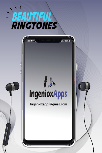 Android application Beautiful ringtones for mobile screenshort