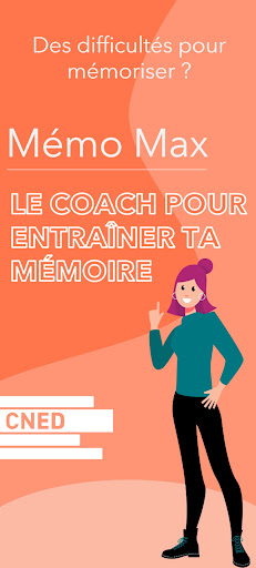 Android application Mémo Max screenshort