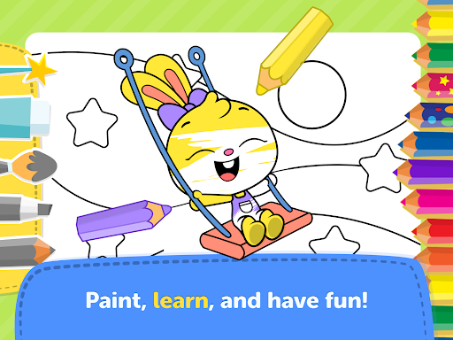 Screenshot of Coloring Book by PlayKids