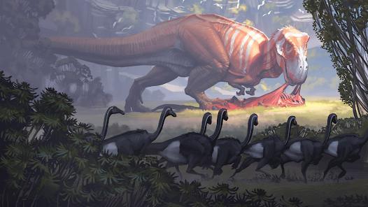 Regras de sobrevivência simulador de ilha de dinossauro 3d: selva caça  combate de revolução animais selvagens escapar de aventura missão  2018::Appstore for Android