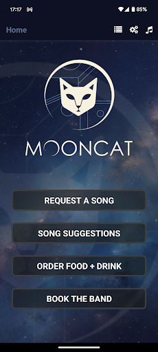 Android application Mooncat screenshort